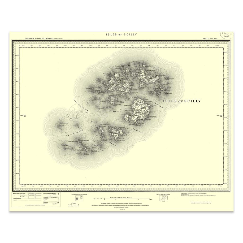 Image of Ordnance Survey Isles of Scilly 1896-1904