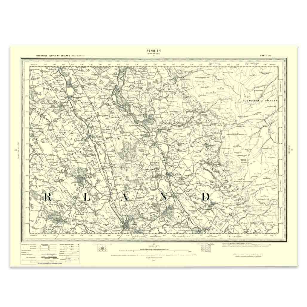 Image of Ordnance Survey Penrith 1896-1904