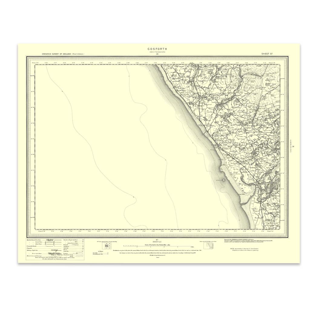 Image of Ordnance Survey Gosforth 1896-1904