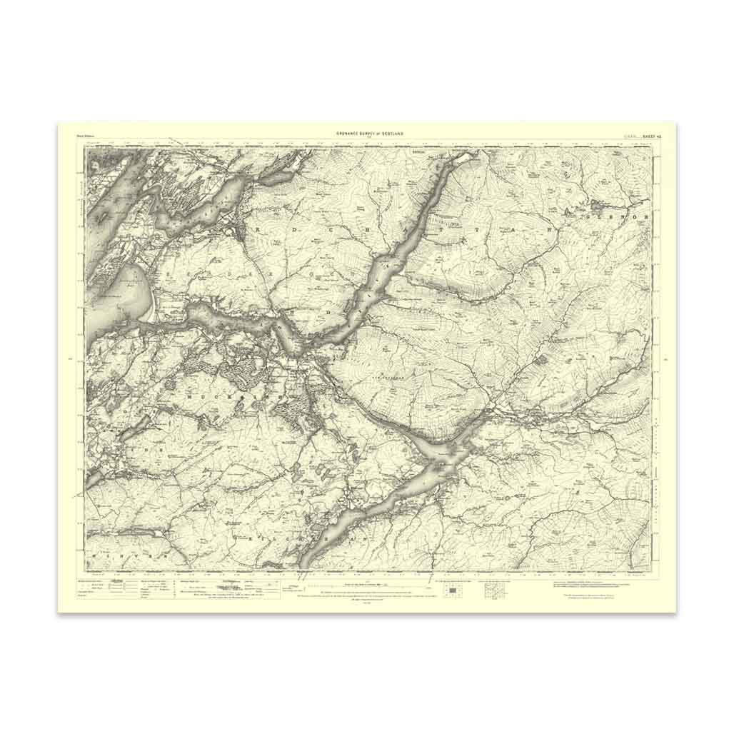 Ordnance Survey Oban 1896-1904