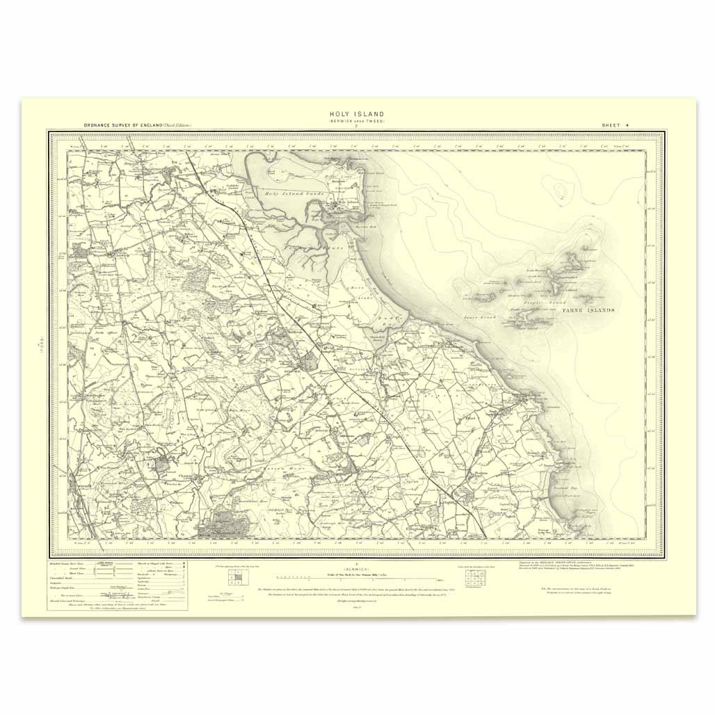 Image of Ordnance Survey Holy Island 1896-1904