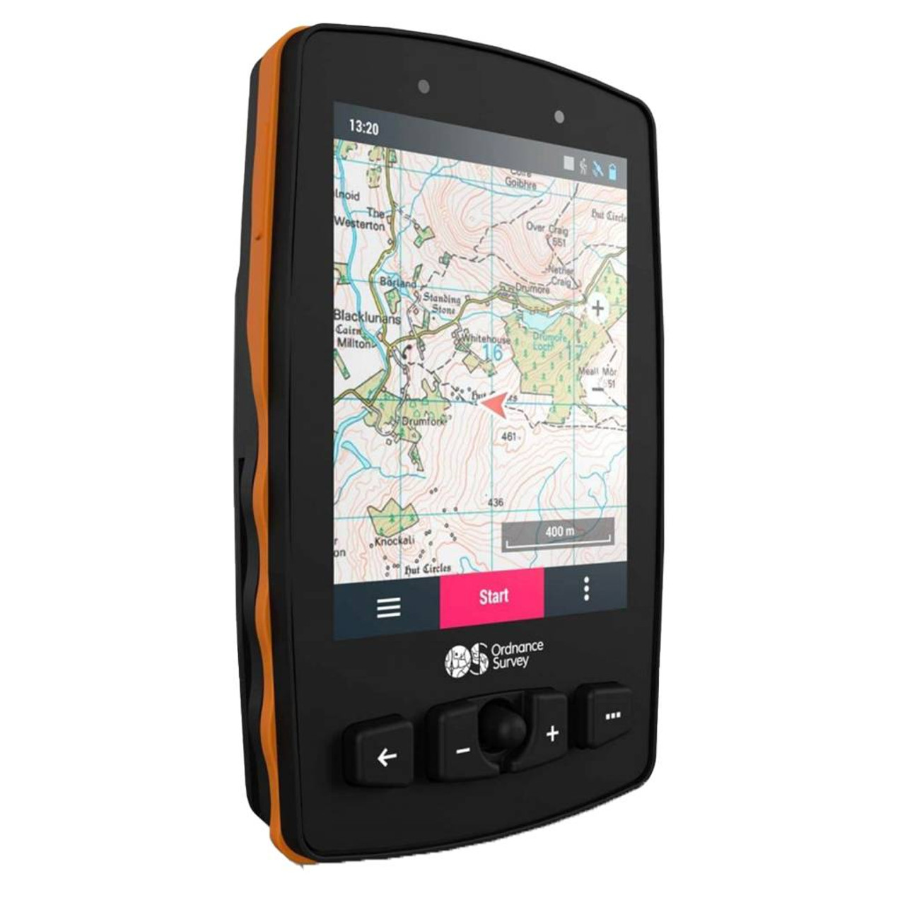 OS Aventura 2 GPS with 1:50k full GB mapping