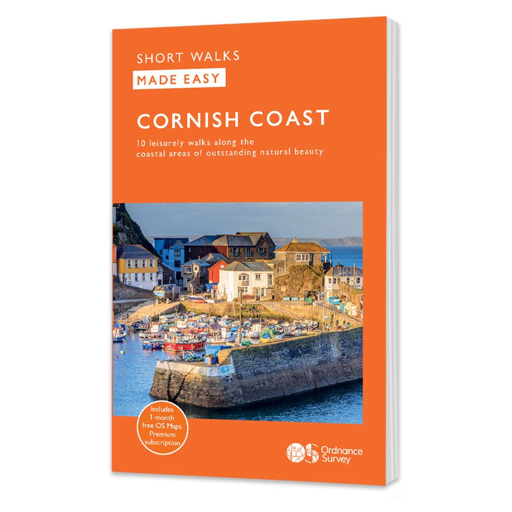 Ordnance Survey Cornish Coast Short Walks Guidebook - OS Short Walks Made Easy