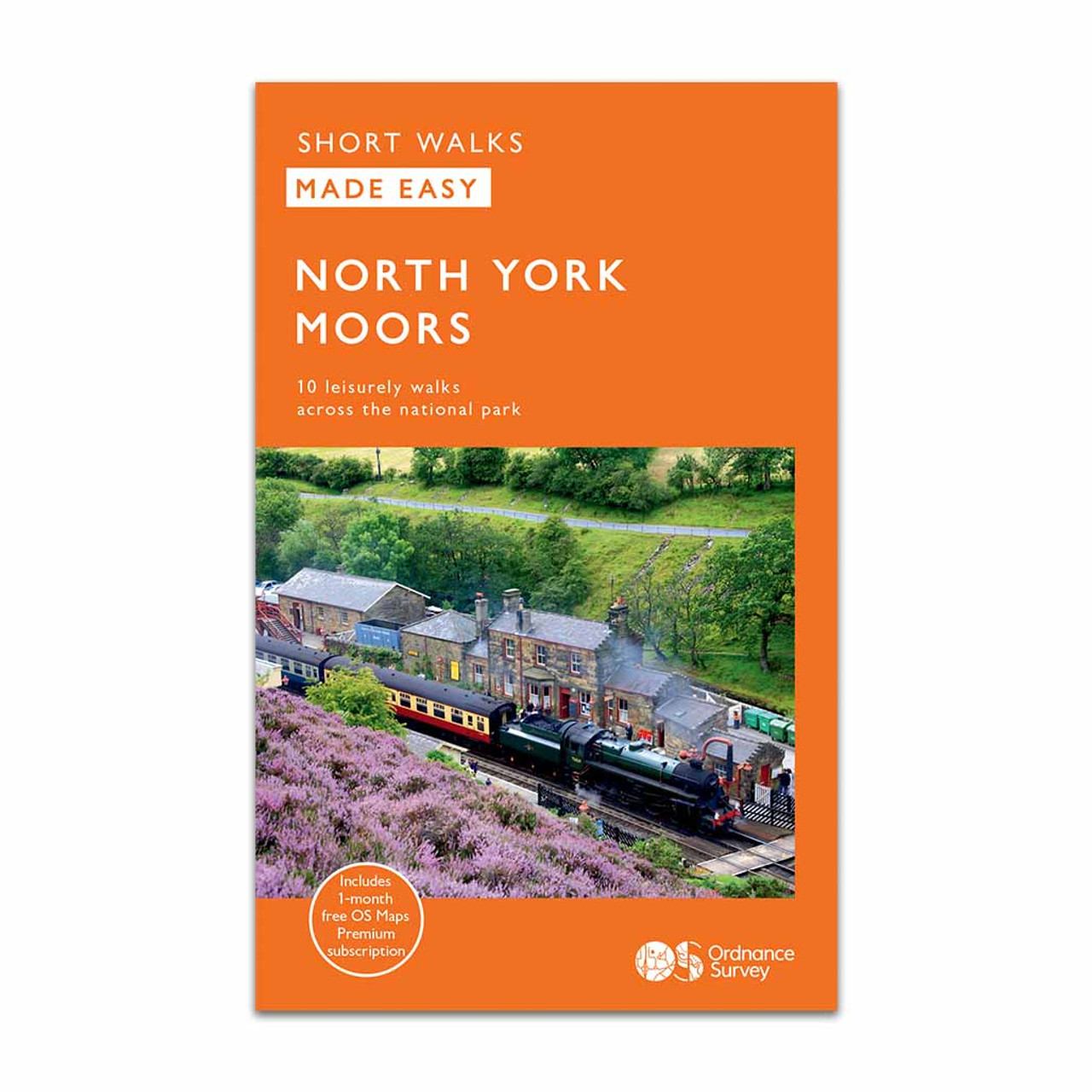 Ordnance Survey North York Moors Short Walks Guidebook - OS Short Walks Made Easy