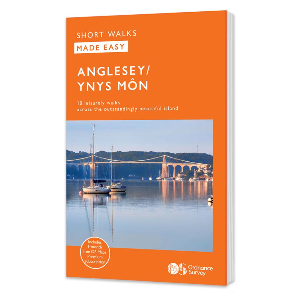 Ordnance Survey Anglesey (Ynys Môn) Short Walks Guidebook - OS Short Walks Made Easy