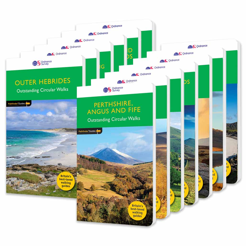 Ordnance Survey The Complete Set of Pathfinder Guidebooks - Scotland