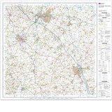 Overview of the map of OS Landranger Map 151 Stratford-upon-Avon