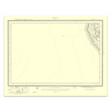 Authentic reproduction of Ordnance Survey map of Bootle 1896-1904 with a yellow tint background