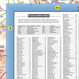 Place names index for the OS Tour Map of The Cotswolds & Gloucestershire