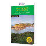 Green front cover on the OS Pathfinder Guidebook 68 - Walks in North and Mid Devon Pathfinder Guides with circular walks Green front cover on the OS Pathfinder Guidebook 68 - Walks in North and Mid Devon Pathfinder Guides with circular walks