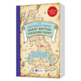 The Ordnance Survey Great British Treasure Hunt front cover "Solve the Clues in a Puzzle Adventure"