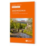 OS Short Walks Made Easy - Snowdonia Orange front cover