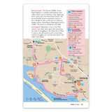 A page from Dorset’s Jurassic Coast- OS Short Walks Made Easy with text and a route map
