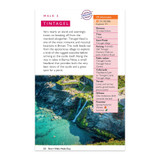 A page from Cornish Coast - OS Short Walks Made Easy of Tintagel with a summary