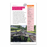 A page from Greater Manchester Short Walks Guidebook - OS Short Walks Made Easy for a walk with image, text and a list of useful information A page from Greater Manchester Short Walks Guidebook - OS Short Walks Made Easy for a walk with image, text and a list of useful information