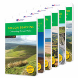 Front covers of the OS Pathfinder guidebook series in the Pathfinder set for Wales including Brecon Beacons. Front covers of the OS Pathfinder guidebook series in the Pathfinder set for Wales including Brecon Beacons.