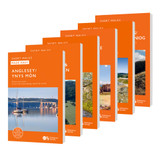 Front covers of the OS Short Walks Made Easy series in the Pathfinder set for Wales including Anglesey/Ynys Môn. Front covers of the OS Short Walks Made Easy series in the Pathfinder set for Wales including Anglesey/Ynys Môn.