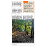 A page from Greater Manchester Walking Guidebook - OS Pathfinder Guides of a walk with images, text and mapping