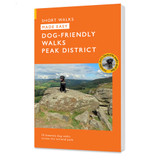OS Dog Friendly Short Walks Made Easy Peak District walking guide with orange front cover