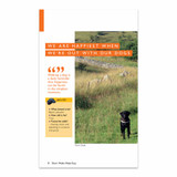 Excerpt from OS Dog Friendly Short Walks Made Easy Peak District with imagery and text
