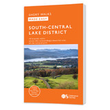 South Central Lakes Short Walks Made Easy Guidebook orange front cover