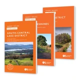 Bundle of 3 Short Walks Made Easy Walking Guidebooks from Cumbria