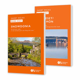 Bundle of 2 Short Walks Made Easy Walking Guidebooks in North Wales