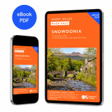 Eryri (Snowdonia) Short Walks Guide eBook displayed on a mobile and tablet screens