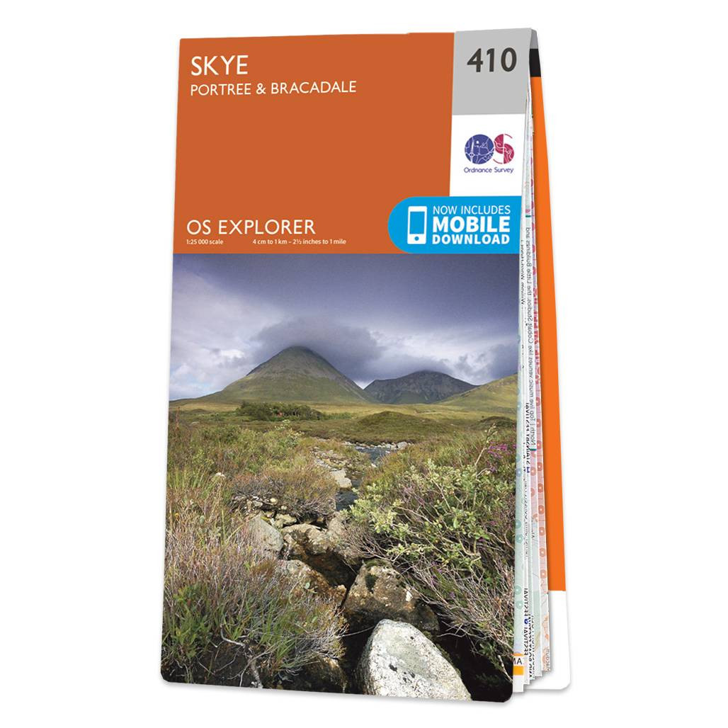 Ordnance Survey Explorer 411: Skye - Cuillin Hills - Outsiders Store UK - View #9