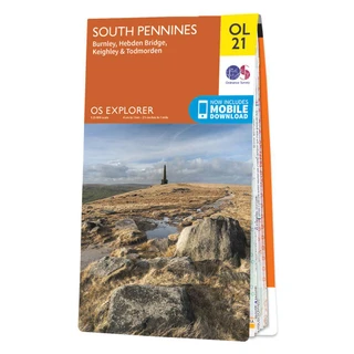 picture of OS Map of South Pennines: Explorer OL21