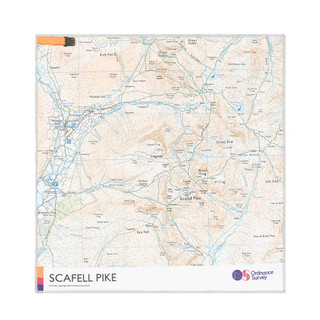 picture of OS Scafell Pike Micro Towel