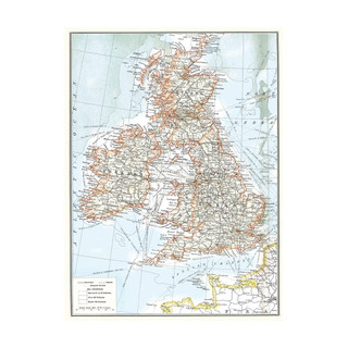 picture of Vintage British Map 1000 Piece Jigsaw