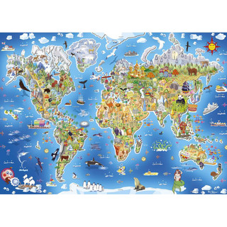 picture of Our World Jigmap 250 Piece Children's Jigsaw Puzzle