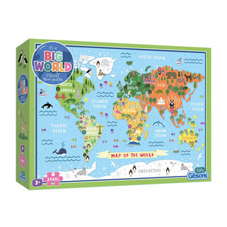 picture of It's a Big World 24 Piece Children's Jigsaw Puzzle