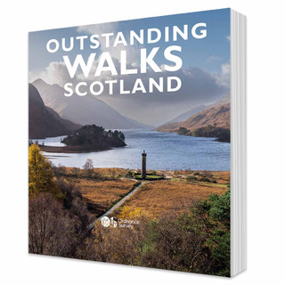 picture of Outstanding Walks Scotland - OS Walking Guidebook