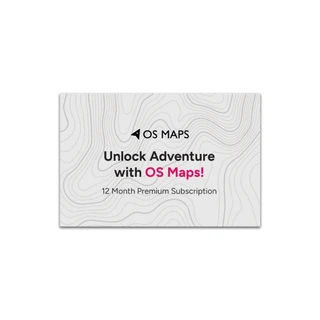 picture of OS Maps Premium 12 month Subscription Gift Card