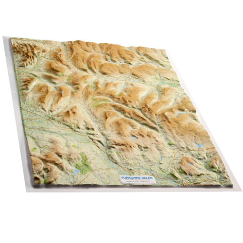 3D Yorkshire Dales relief map