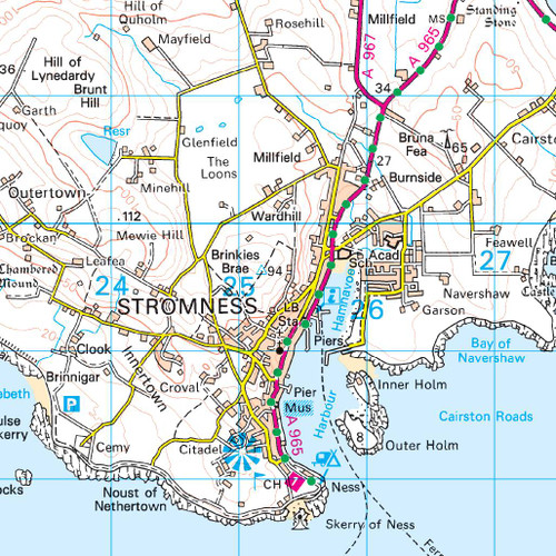 OS Map of Orkney Mainland Landranger 6 Map Ordnance Survey Shop