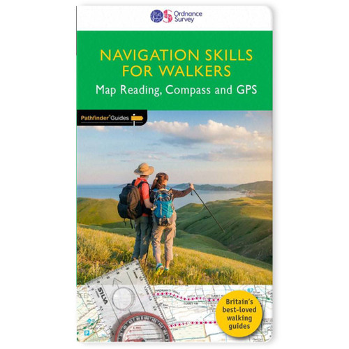 Front cover of the OS Pathfinder Guide: Navigation Skills for Walkers Map reading, compass and GPS by Terry Marsh