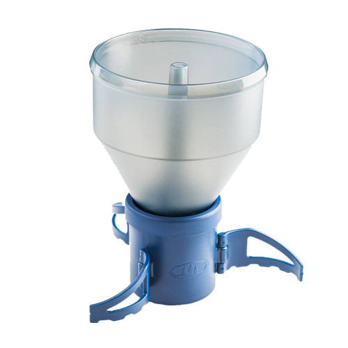 Coffee Rocket Blue by GSI Outdoor full view of the product set up ready for use
