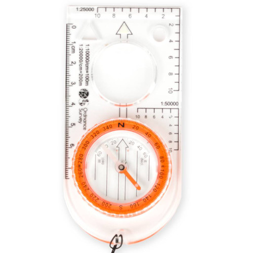Compasses for traditional map navigation