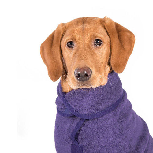 Ruff and Tumble Brick Red Dog Drying Coat