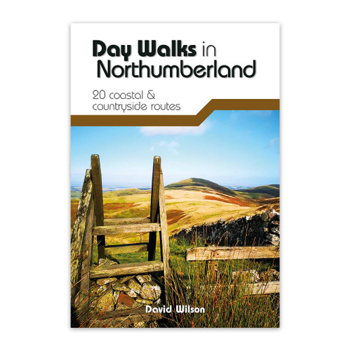 Day Walks in Northumberland by David Wilson guidebook front cover