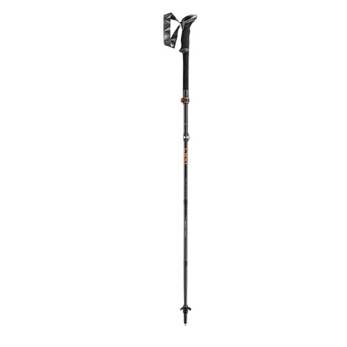 Leki Makalu FX Carbon Trekking Pole full view of the extended pole ready to use