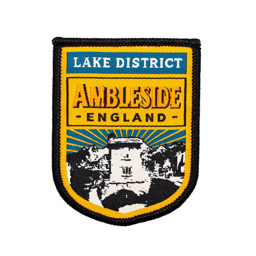 Ambleside Patch by The Adventure Patch Company displayed on a white background