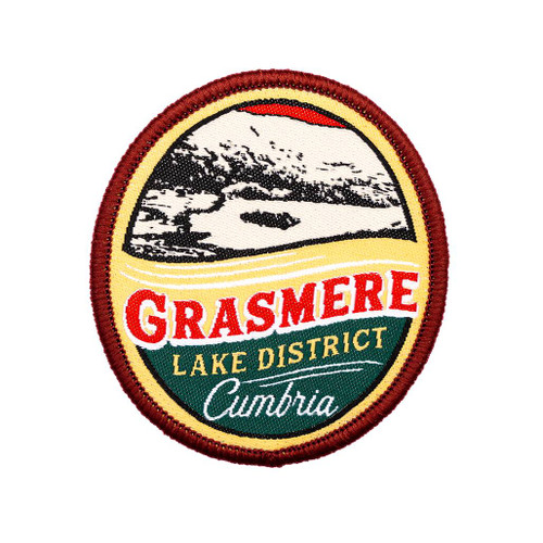 Grasmere Patch by The Adventure Patch Company displayed on a white background