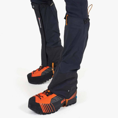 Waterproof trousers, overtrousers and waterproof gaiters for walking