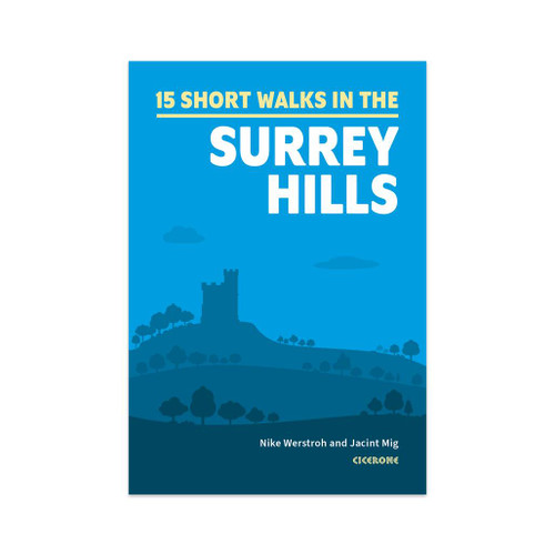 15 Short Walks in the Surrey Hills front cover by Nike Werstroh and Jacint Mig