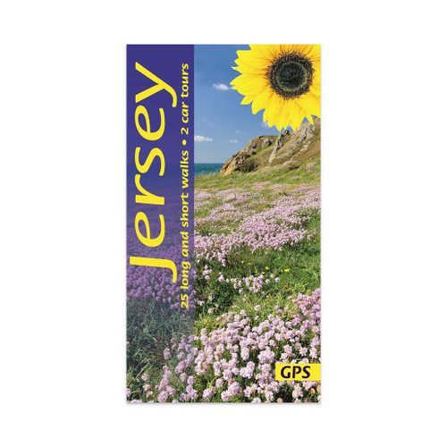 Jersey Sunflower Walking Guide front cover