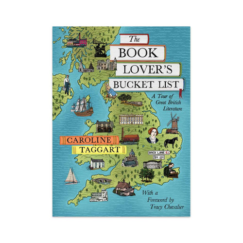 The Book Lover's Bucket List front cover by Caroline Taggart